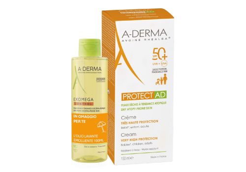 ADERMA A-D ADULTI CREMA 50+ 150 ML + EX OLIO 100 ML - fitfarma.it