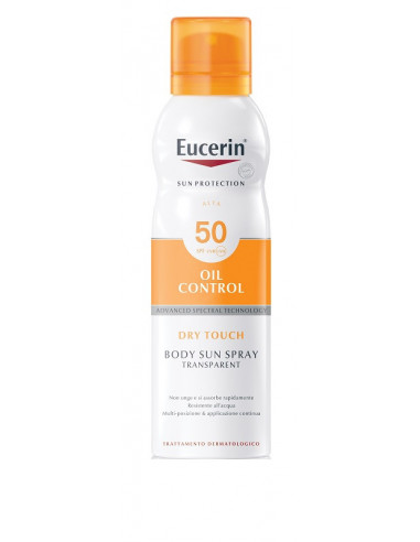 EUCERIN SUN SPRAY TOCCO SECCO SPF50 200 ML - fitfarma.it