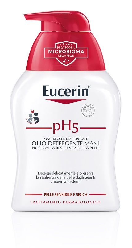 EUCERIN PH5 OLIO DETERGENTE MANI SECCHE E SCREPOLATE 250 ML - fitfarma.it