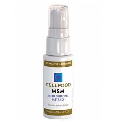 CELLFOOD MSM METIL SULFONIL METANO SOLUZIONE SALINA COLLOIDALE 30 ML - fitfarma.it