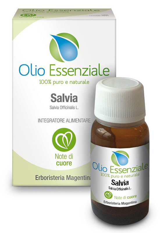 SALVIA OFFICINALIS OLIO ESSENZIALE 10 ML - fitfarma.it
