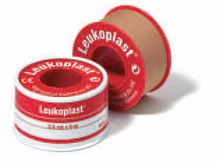 CEROTTO CHIRURGICO PER FISSAGGIO MEDICAZIONI IN ROCCHETTO LEUKOPLAST SUPPORTO VISCOSA COLOR PELLE MASSA ADESIVA CAUCCIU' OSSIDO DI ZINCO 2,5X500CM - fitfarma.it