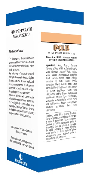 IPOLIB 50 ML SOLUZIONE IDROALCOLICA - fitfarma.it