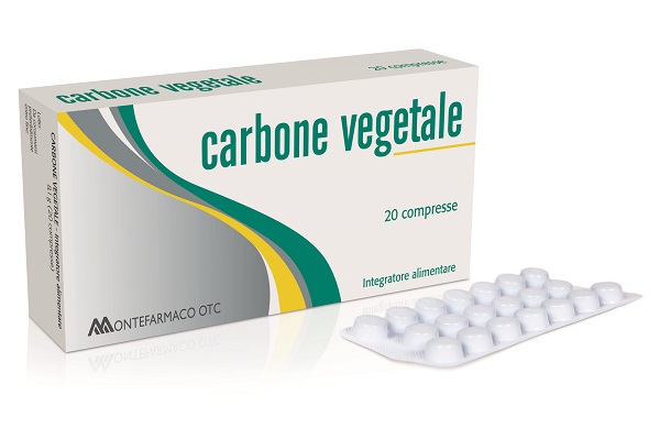 CARBONE VEGETALE 20 COMPRESSE - fitfarma.it