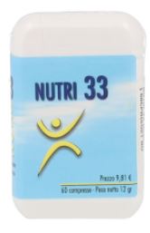 NUTRI 33 60 COMPRESSE - fitfarma.it