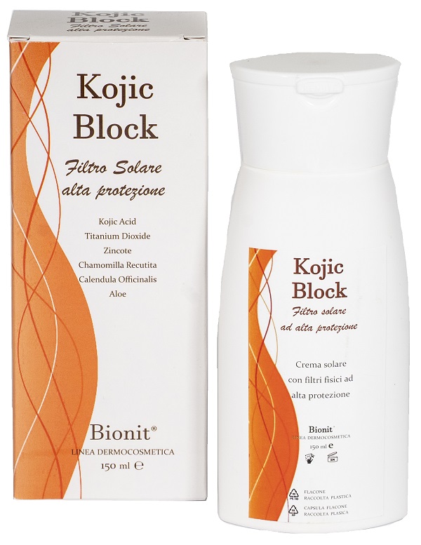 KOJIC BLOCK CREMA SOLARE 150 ML - fitfarma.it