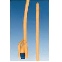 CATETERE FOLEY MEDICAL URETRALE A 3 VIE 5/15CC CH22 IN LATTICE SILICONATO 10 PEZZI - fitfarma.it