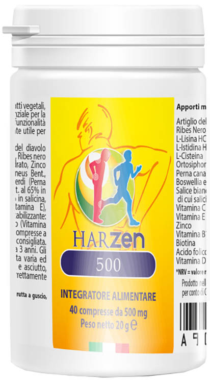 HARZEN 500 40 COMPRESSE - fitfarma.it