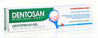 DENTOSAN GEL DENTIFRICIO CLOREXIDINA 0,2% 75 ML - fitfarma.it