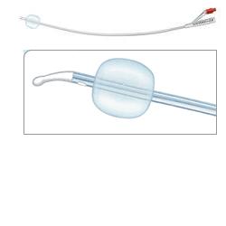 CATETERE FOLEY IN SILICONE PER ADULTI BRILLANT PLUS 2 VIE SENZA SCANALATURE CH18 LUNGHEZZA 41 CM PALLONCINO 10 ML PUNTA CILINDRICA 2 FORI 1 PEZZO - fitfarma.it