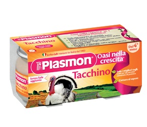 PLASMON OMOGENEIZZATO TACCHINO 80 G X 2 PEZZI - fitfarma.it