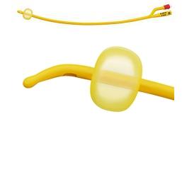 CATETERE FOLEY A MEDIA PERMANENZA  RUSCH GOLD PLUS A 2 VIE IN SILKOLATEX LATTICE-SILICONE PER ADULTO CH20 LUNGHEZZA 40 CM PUNTA CILINDRICA A 2 FORI PALLONCINO 5-15 ML 1 PEZZO - fitfarma.it