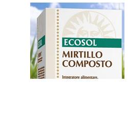ECOSOL MIRTILLO COMPOSTO 60 COMPRESSE - fitfarma.it