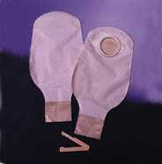 SACCA A FONDO APERTO TRASPARENTE CON PELLICOLA DI RIVESTIMENTO DISPOSITIVO DUE PEZZI CON SISTEMA DI AGGANCIO ATRAUMATICO CONSECURA 70MM 10 PEZZI - fitfarma.it