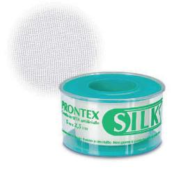 CEROTTO ROCCHETTO PRONTEX SILK SETA 2,5X500 CM - fitfarma.it
