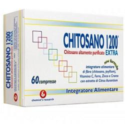 CHITOSANO 1200 EXTRA 60 COMPRESSE - fitfarma.it