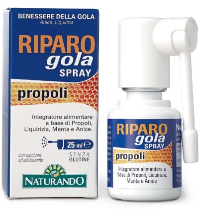 RIPARO GOLA SPRAY 25 ML - fitfarma.it
