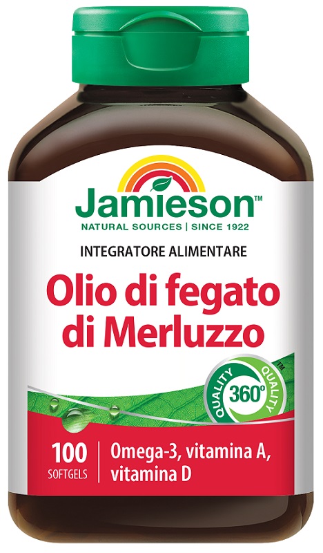 OLIO DI FEGATO DI MERLUZZO 100 PERLE - fitfarma.it