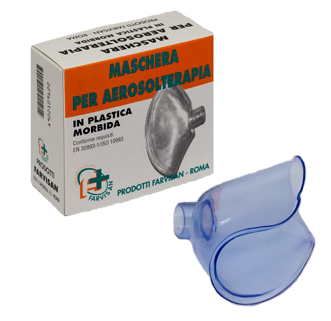 MASCHERA MORBIDA. RICAMBIO PER AEROSOLTERAPIA - fitfarma.it