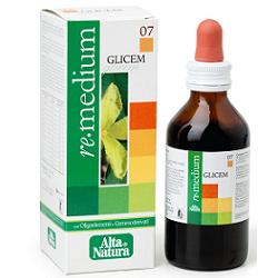 REMEDIUM 07 GLICEM GOCCE 100 ML - fitfarma.it
