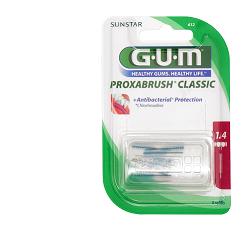GUM PROXABRUSH CLASSIC 612 SCOVOLINO INTERDENTALE 8 PEZZI - fitfarma.it