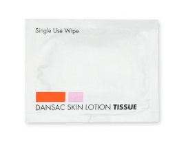 DANSAC SALVIETTA CON LOZIONE IGIENIZZANTE AREA PERISTOMALE 50 PEZZI - fitfarma.it