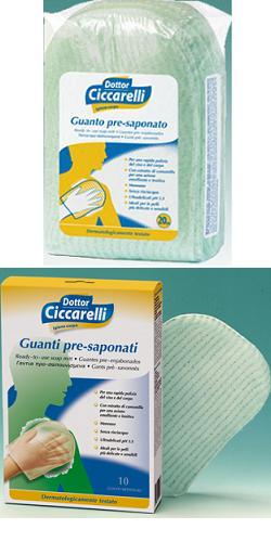 CICCARELLI GUANTO PRESAPONATO 10 PEZZI - fitfarma.it