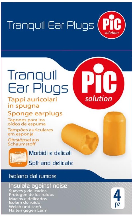 TAPPI AURICOLARI TRANQUIL IN SPUGNA 4 PEZZI - fitfarma.it