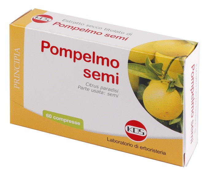 POMPELMO SEMI ESTRATTO SECCO 60 COMPRESSE - fitfarma.it