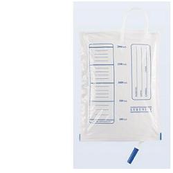 SACCA DA LETTO PER RACCOLTA URINA TUBO DI COLLEGAMENTO 90CM SENZA VALVOLA DI SCARICO 1 PEZZO - fitfarma.it