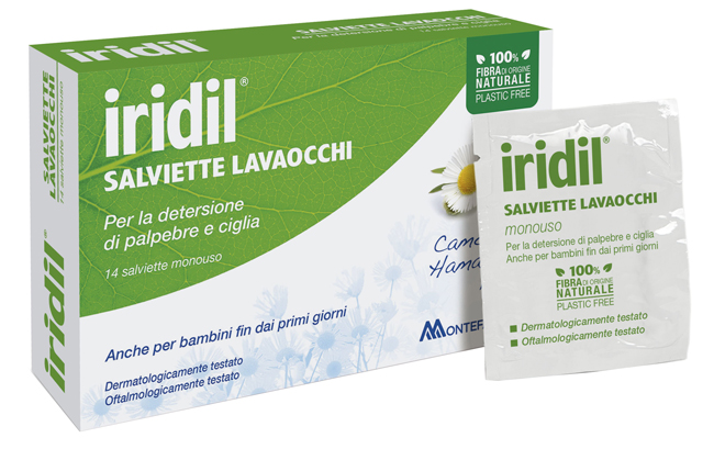 IRIDIL LAVAOCCHI 14 SALVIETTE MONOUSO - fitfarma.it
