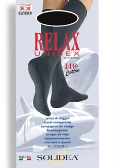 RELAX UNISEX 140 GAMBALETTO COTTON NATUR S - fitfarma.it