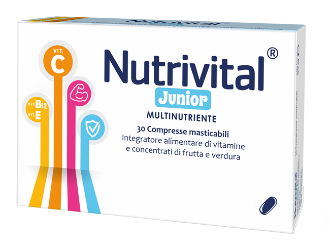 NUTRIVITAL JUNIOR 30 COMPRESSE - fitfarma.it