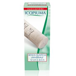 ICOPIUMA BENDA ELASTICA UNIVERSALE 12X450 CM - fitfarma.it