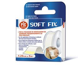 CEROTTO IN ROCCHETTO PIC SOFT FIX TESSUTO NON TESSUTO 2,5X914 CM IN DISPENSER 1 PEZZO - fitfarma.it