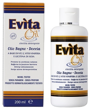 EVITA OIL BAGNO DOCCIA 200 ML - fitfarma.it