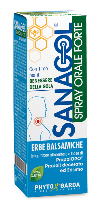 SANAGOL SPRAY FORTE ERBE BALSAMICHE 20 ML - fitfarma.it