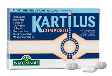 KARTILUS COMPOSTO 40 COMPRESSE - fitfarma.it