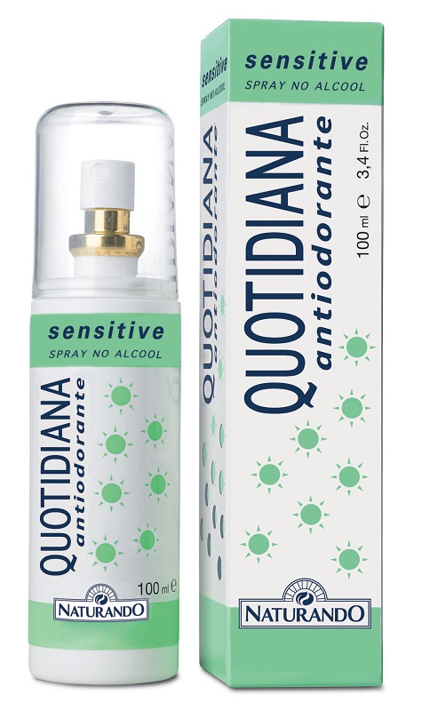 QUOTIDIANA ANTIODORANTE SPRAY SENSITIVE 100 ML - fitfarma.it