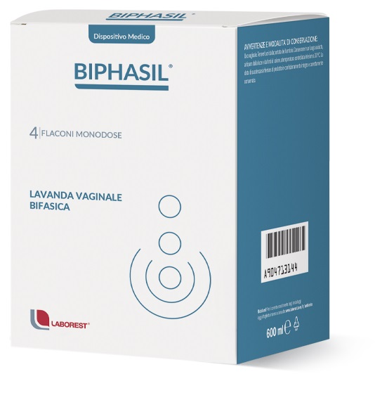 BIPHASIL TRATTAMENTO VAGINALE 4 FLACONIX150 ML - fitfarma.it