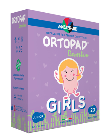 CEROTTO OCULARE PER ORTOTTICA ORTOPAD GIRLS M 5,4X7,6 20 PEZZI - fitfarma.it