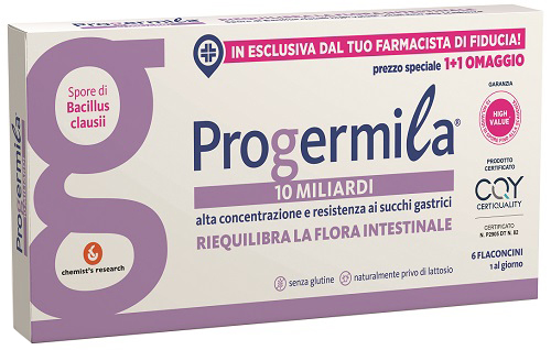 PROGERMILA 10 MILIARDI 6 FLACONCINI 10 ML - fitfarma.it