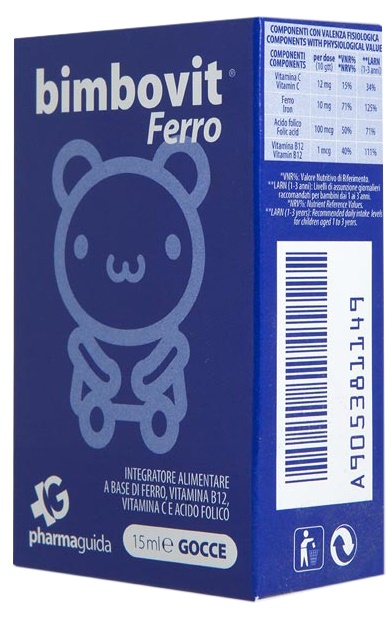 BIMBOVIT FERRO GOCCE 15 ML - fitfarma.it