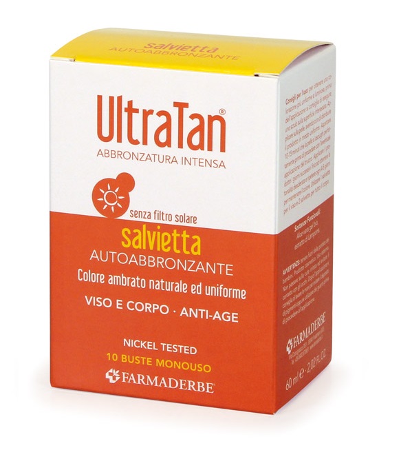 ULTRA TAN SALVIETTE AUTOABBRONZANTI 60 ML - fitfarma.it