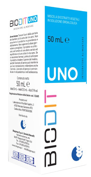 BIODIT UNO 50ML SOL IAL - fitfarma.it