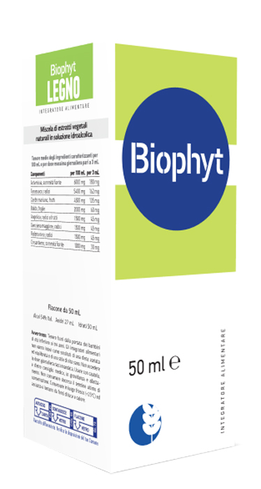 BIOPHYT LEGNO 50 ML SOLUZIONE IDROALCOLICA - fitfarma.it