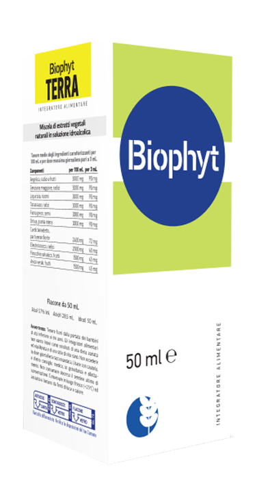 BIOPHYT TERRA 50 ML SOLUZIONE IDROALCOLICA - fitfarma.it