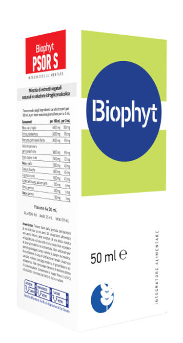 BIOPHYT PSOR S 50 ML SOLUZIONE IDROALCOLICA - fitfarma.it