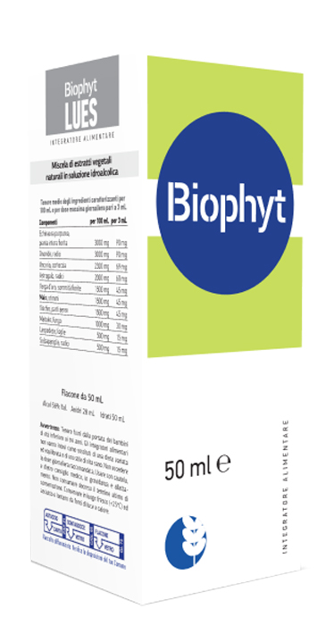 BIOPHYT LUES 50 ML SOLUZIONE IDROALCOLICA - fitfarma.it