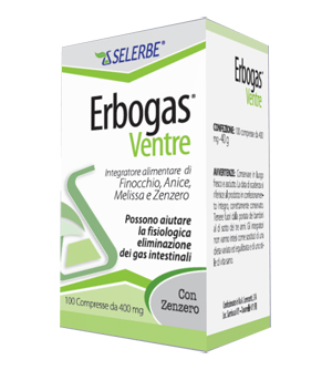 ERBOGAS VENTRE 100 COMPRESSE - fitfarma.it